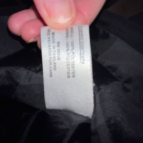 ‎Gallery black lined light jacket medium - Picture 6 of 6